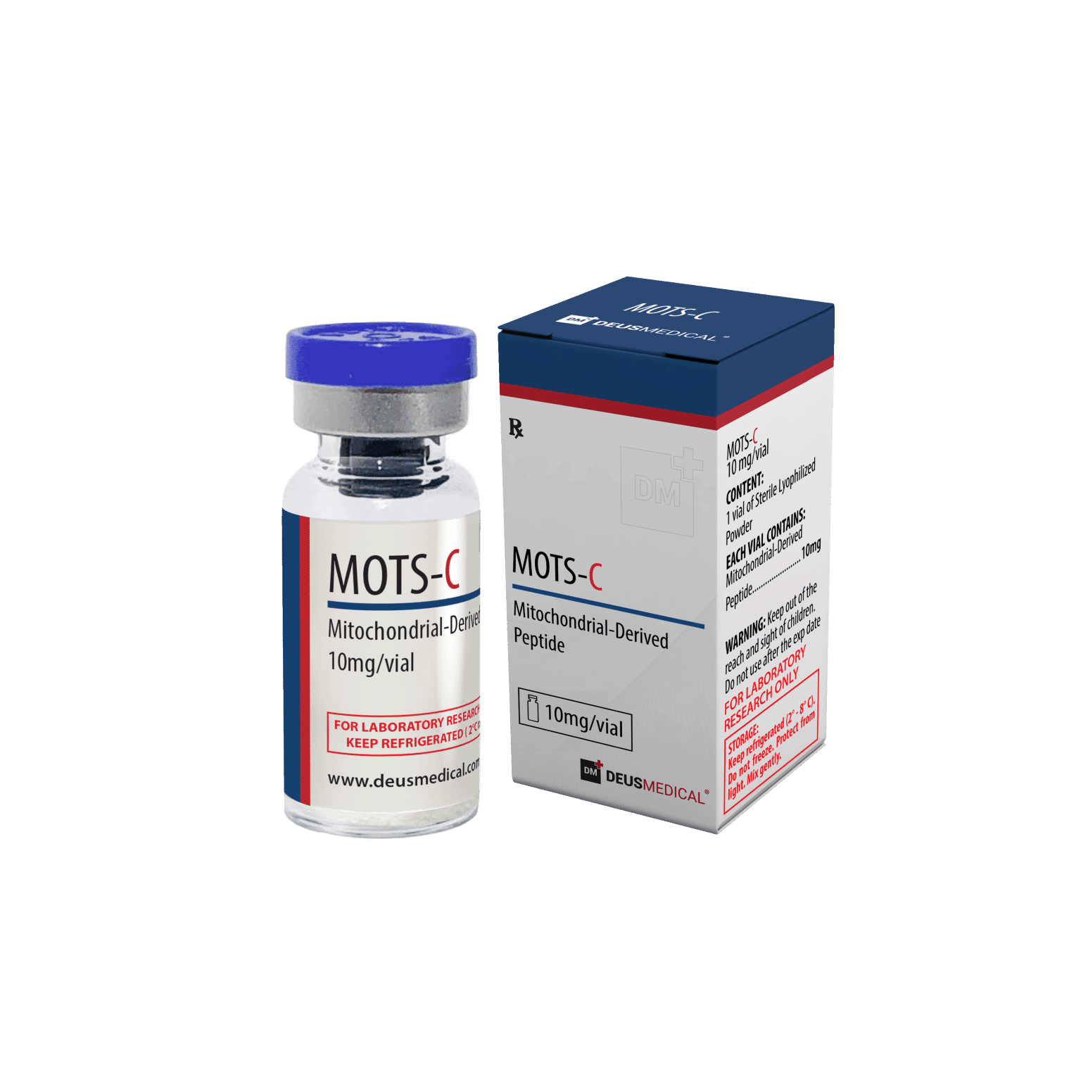 WORDS-C (mitokondriális eredetű peptid) - 10 mg/ampulla - DEUS-MEDICAL