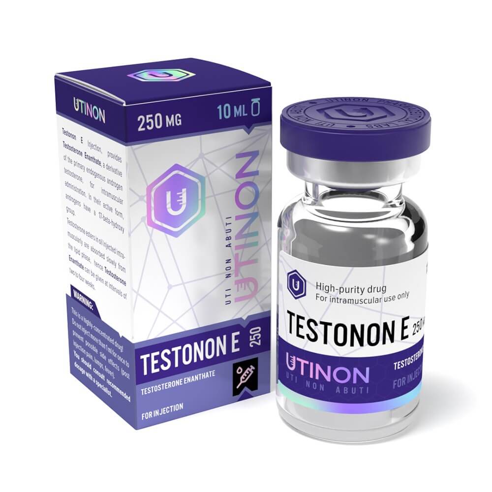 Testonon E - Tesztoszteron Enanthate 250 mg/ml 10ml - UTINON
