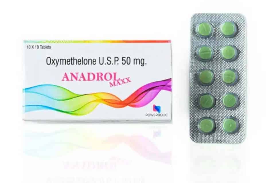 ANADROL MAXX - Oxymetheolon USP 50mg 100 tabletta - POWERBOLIC