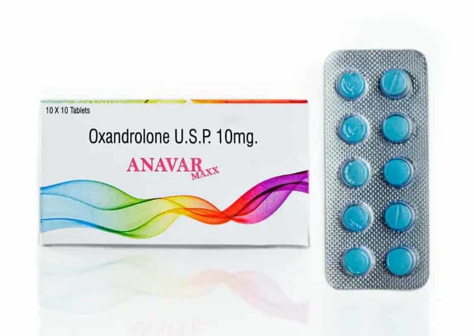 ANAVAR MAXX - Oxandrolon USP 10mg 100 tabletta - POWERBOLIC