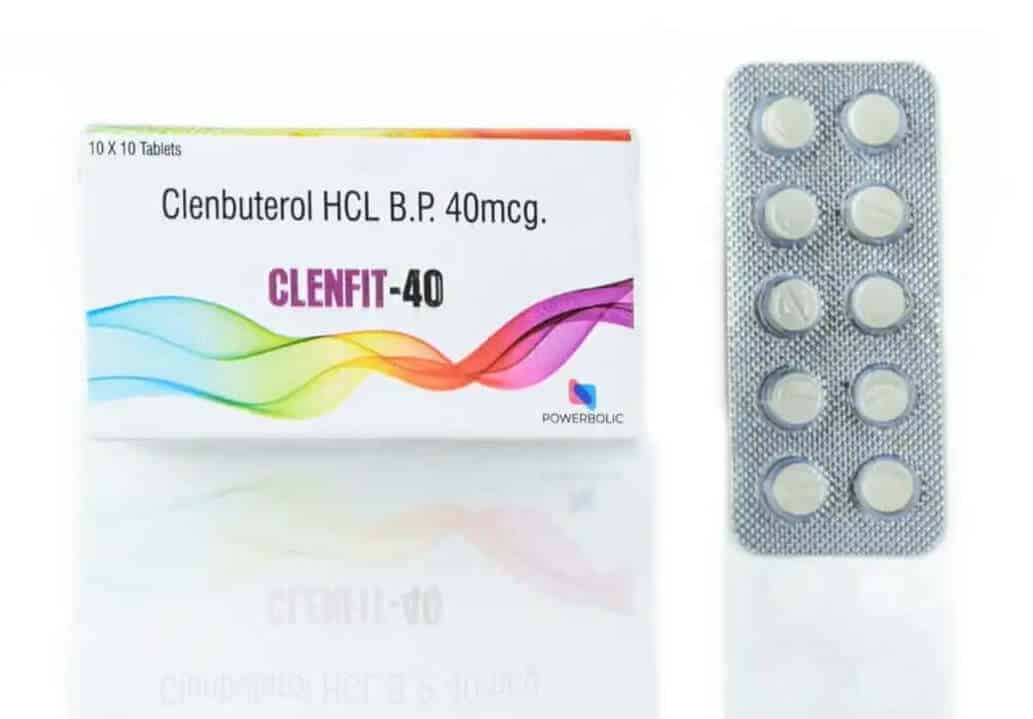 CLENFIT 40 MG - Clenbuterol HCl 40mcg 100 tabletta - POWERBOLIC
