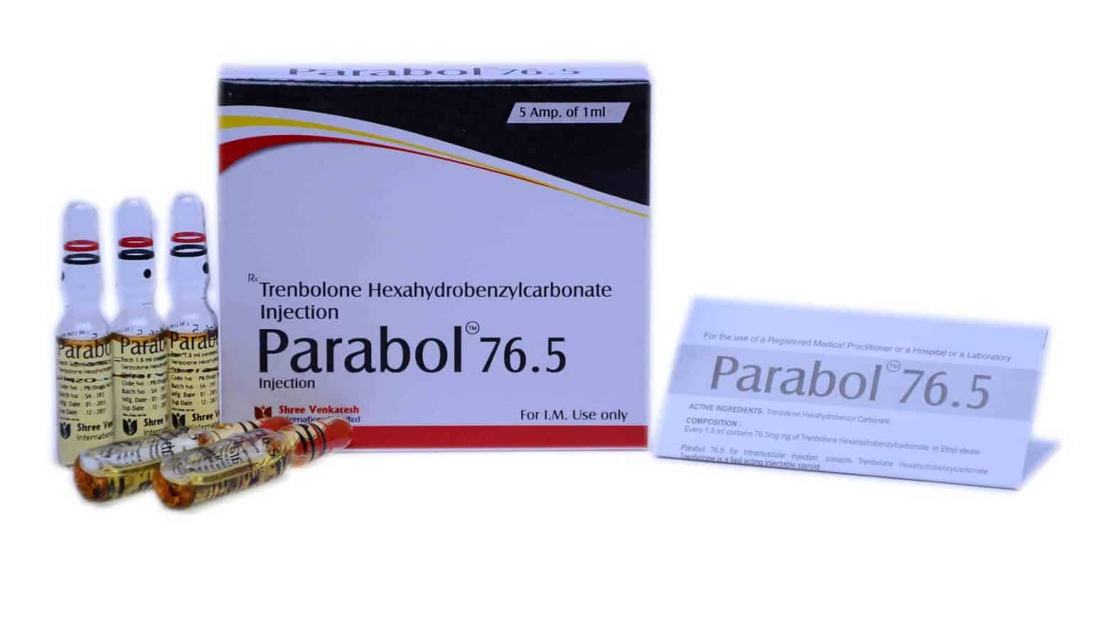PARABOL - Trenbolon Hexa 76,5 mg/ml (5 ampulla x 1 ml) - Shree Venkatesh