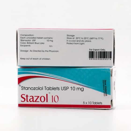 STAZOLE TAB - Stanozolol 10mg (50 tabletta) - Shree Venkatesh