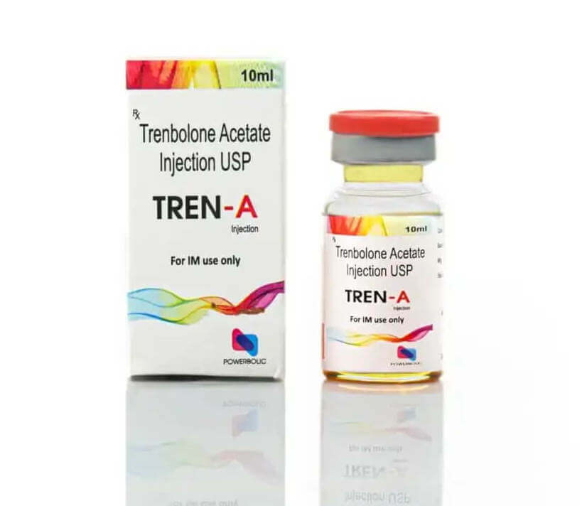 TREN A 10 ML - Trenbolon-acetát USP 100 mg - POWERBOLIC