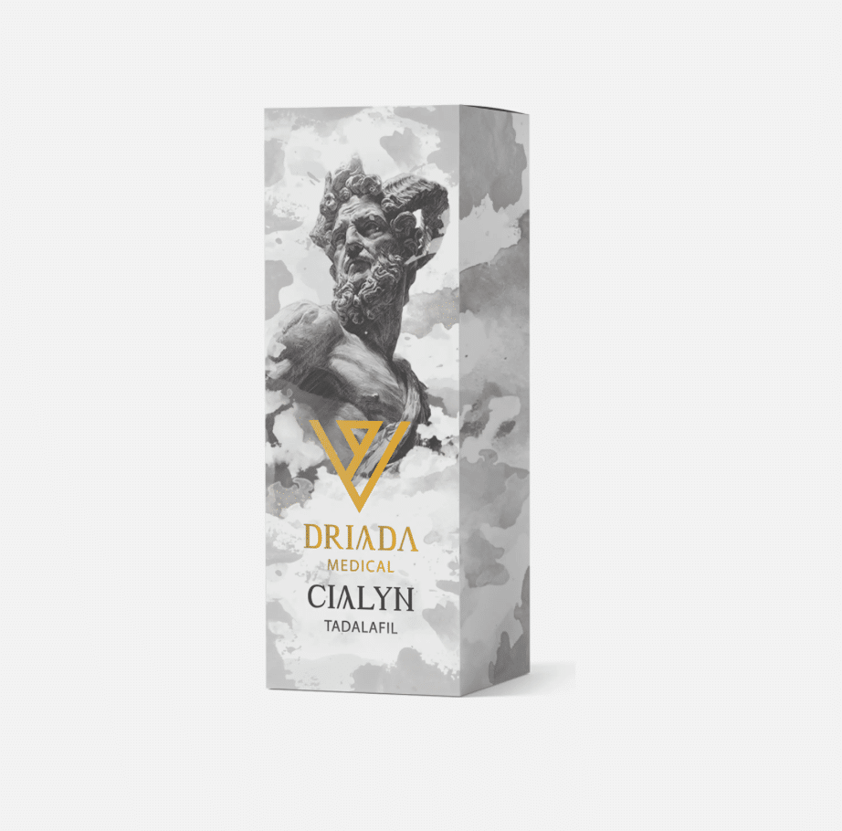 Cialyn - Tadalafil 20mg - 4 kapszula - Driada Medical