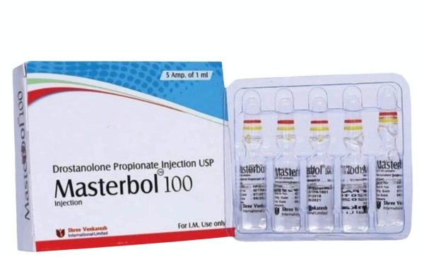 MASTERBOL 100 - Drostanolone Propionát 100mg/ml (5 ampulla x 1ml) - Shree Venkatesh