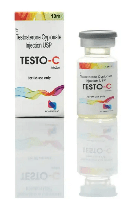 TESTO C 10 ML - Tesztoszteron-cipionát USP 250 mg - POWERBOLIC