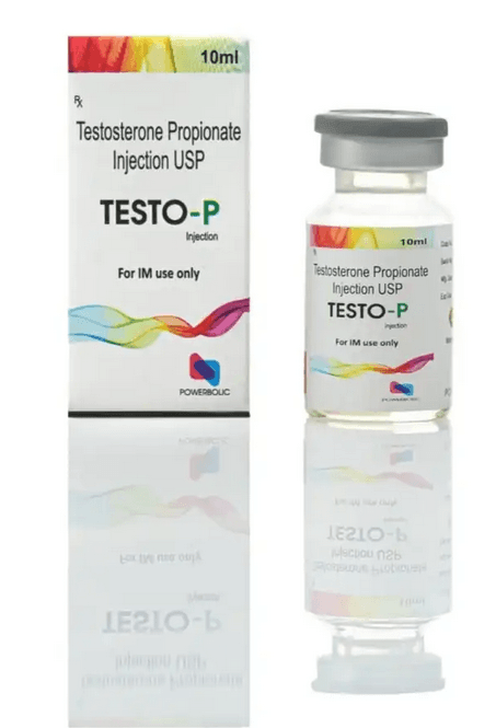 TESTO P 10 ML - Tesztoszteron-propionát USP 100 mg - POWERBOLIC