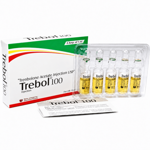 TREBOL - Trenbolon-acetát 100mg/ml (5 ampulla x 1ml) - Shree Venkatesh